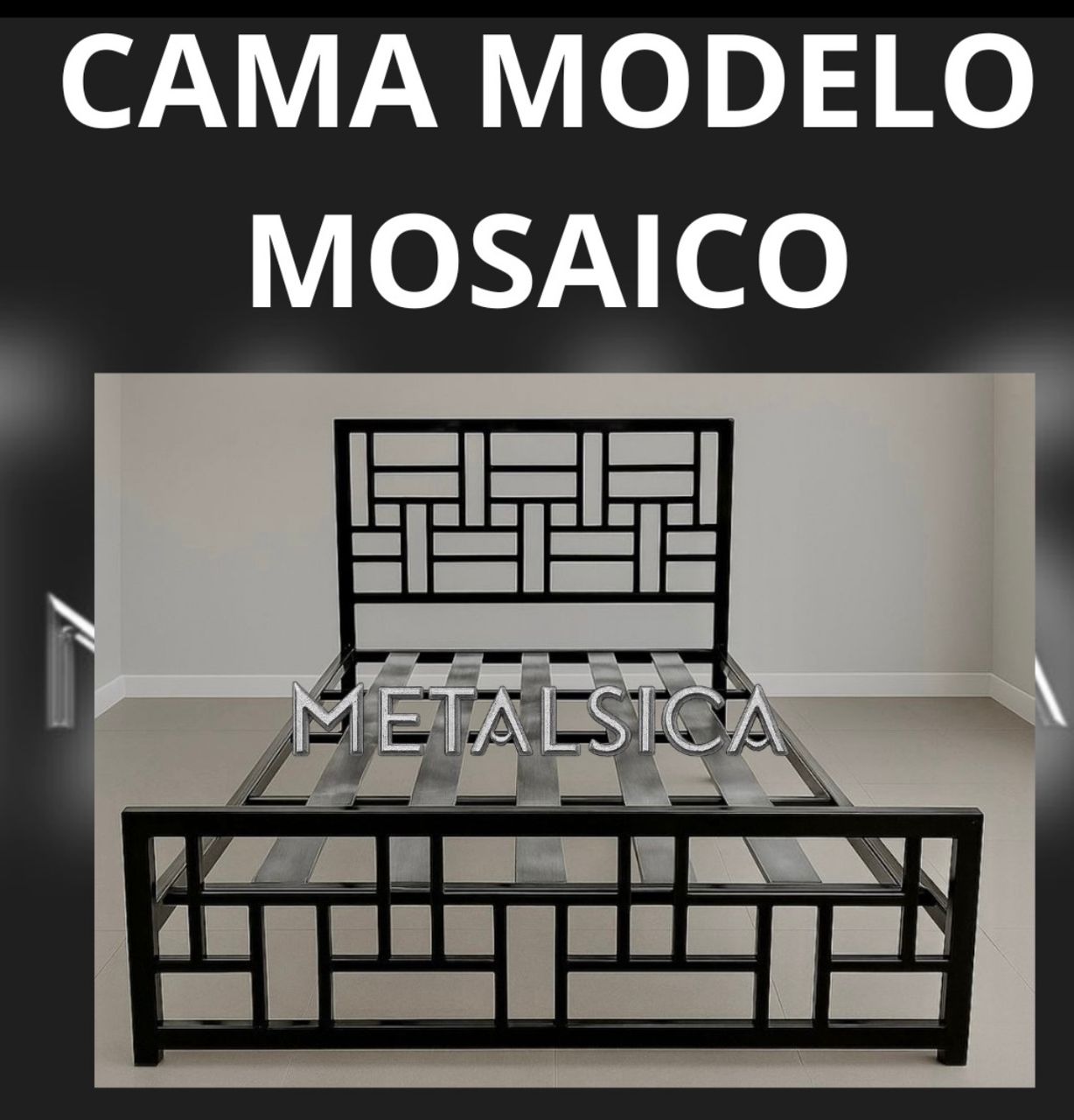 Cama Modelo Mosaico