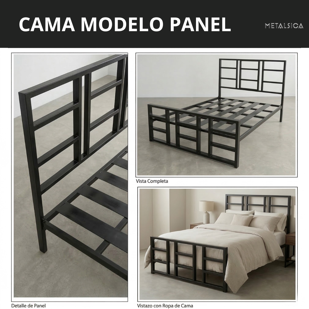 Cama Modelo Panel
