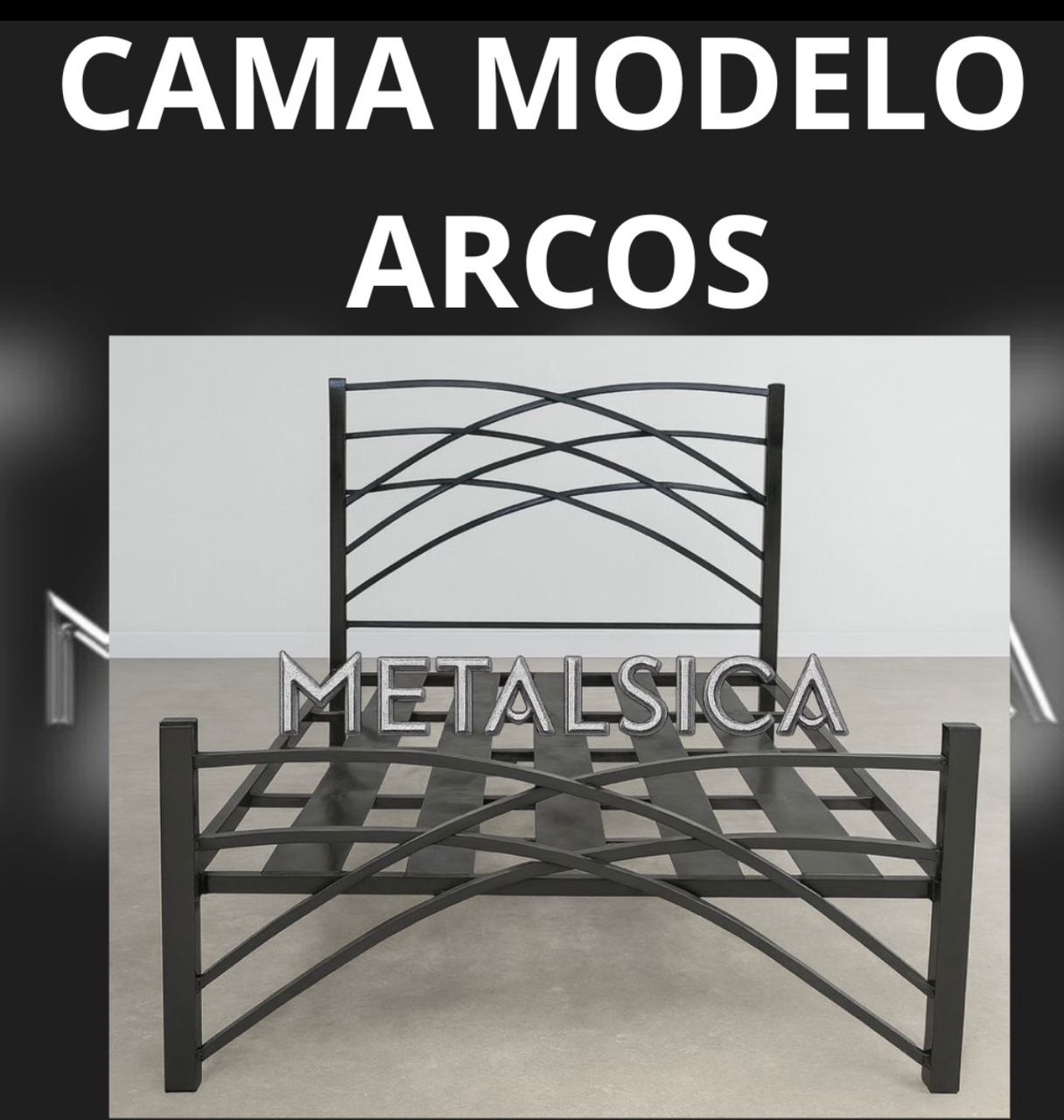 Cama Modelo Arcos