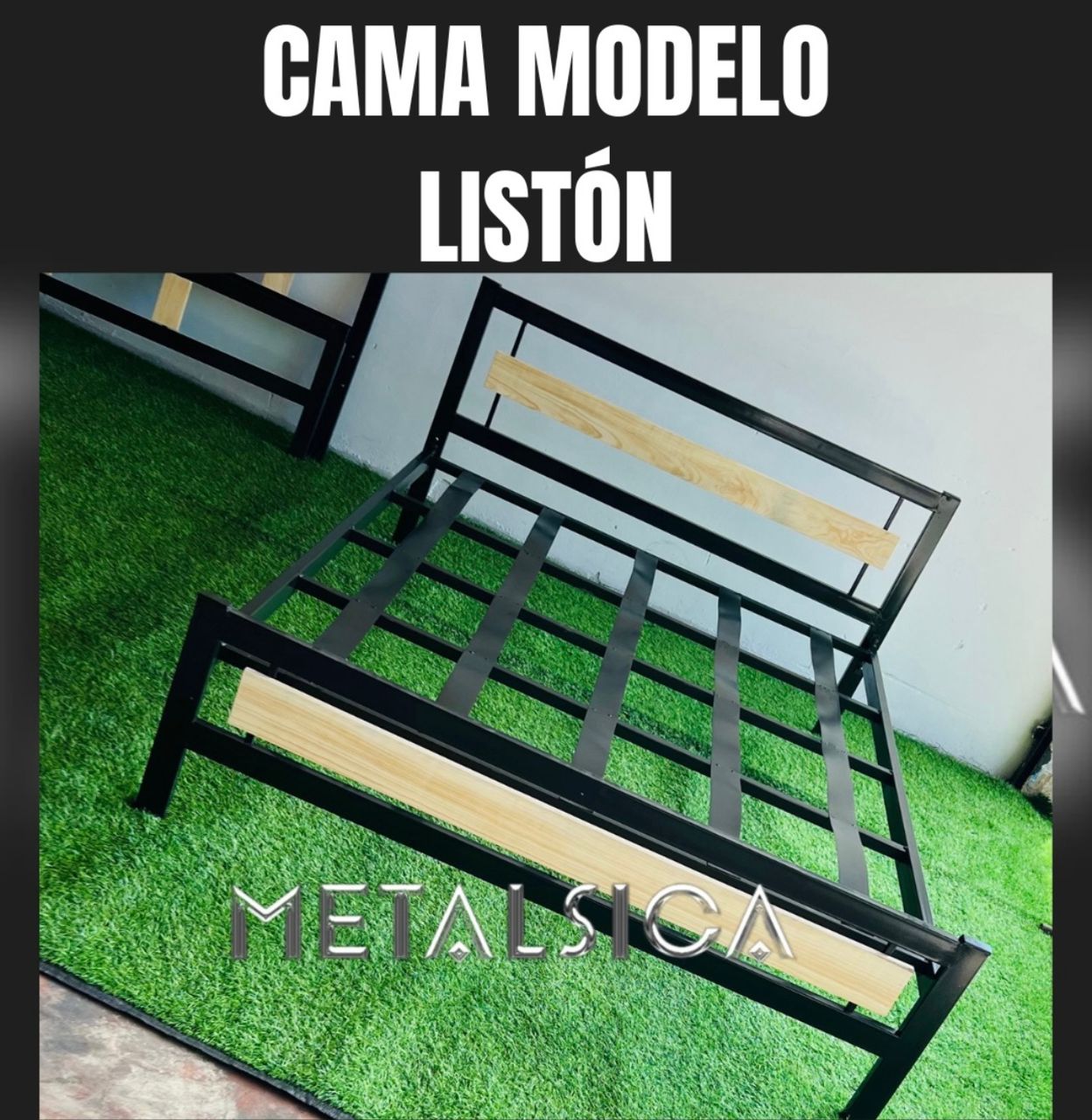 Cama Modelo Listón Clásica
